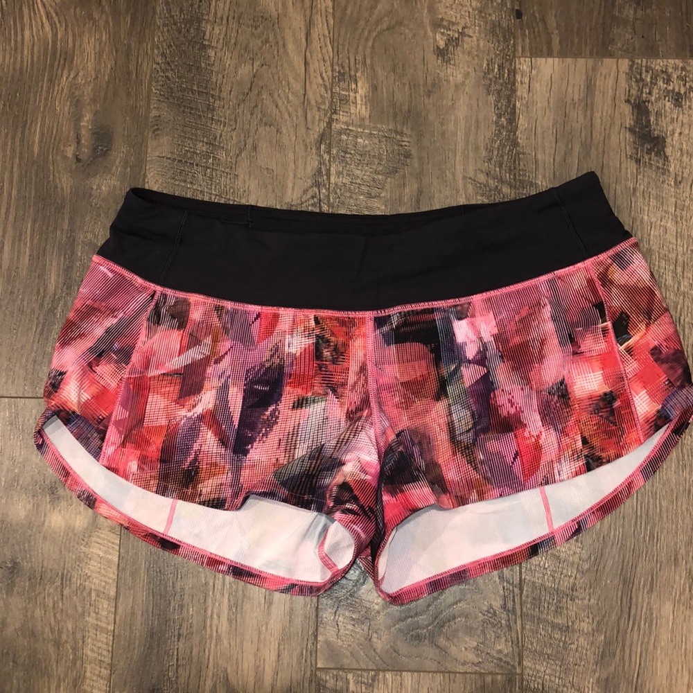 Lululemon speed shorts